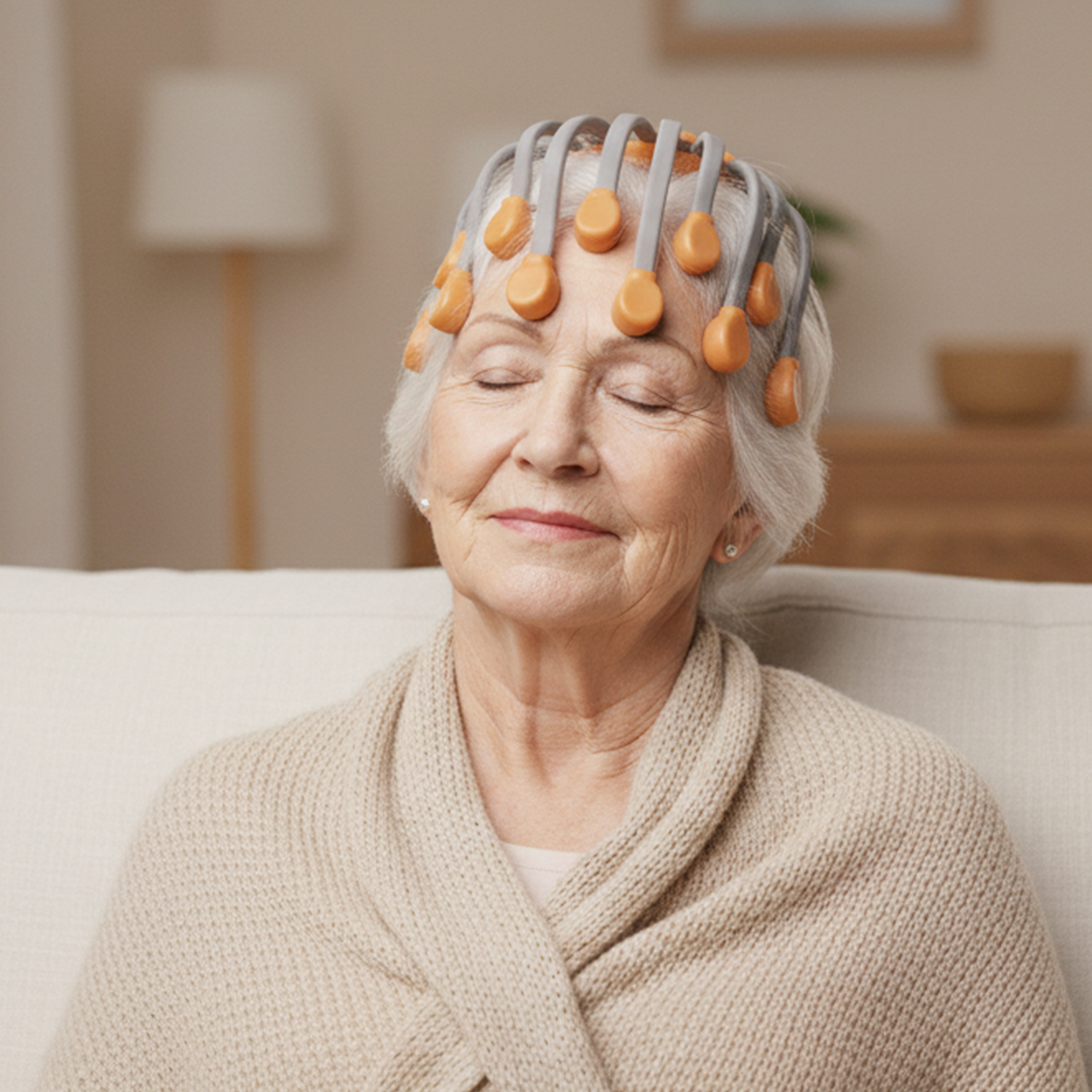 vibrating head massager