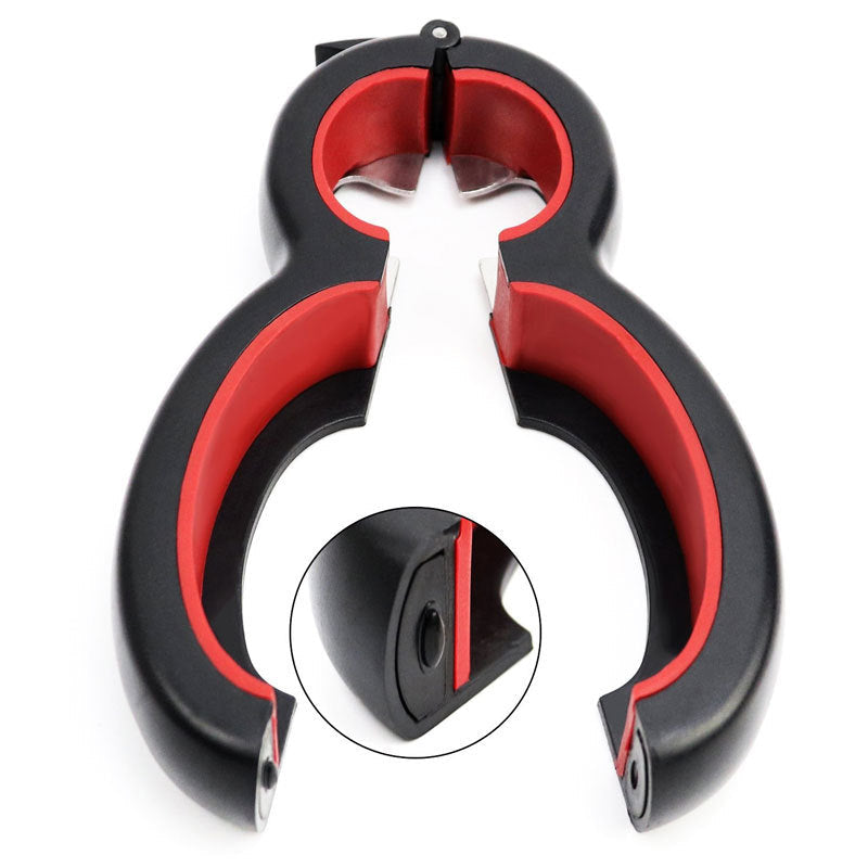 Portable Multi-Function 6-in-1 Twist Bottle Opener: Non-Slip Jar and Lid Gripper for Kitchen Use