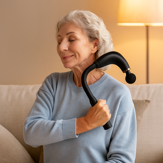 Lightweight handheld massager