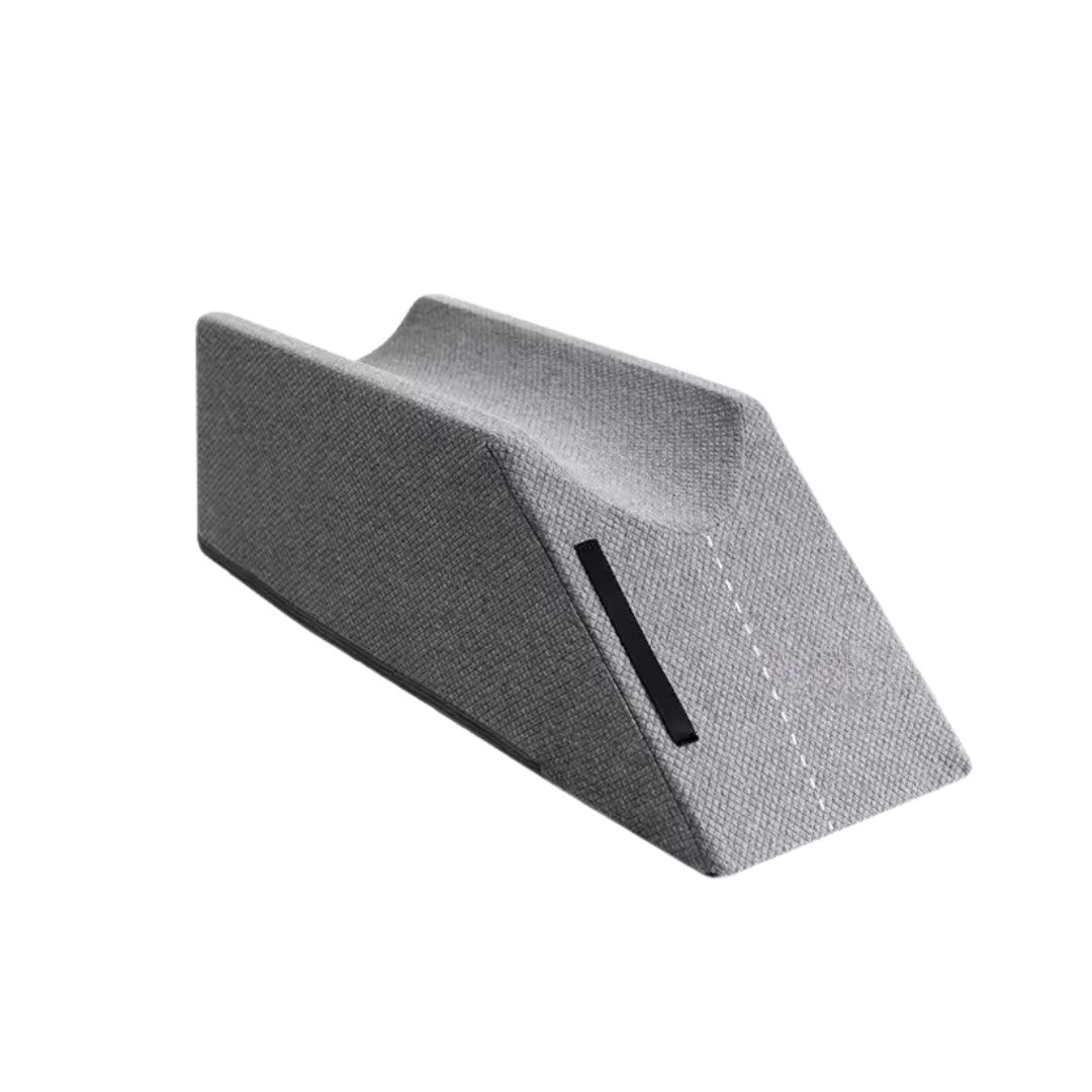 Ergonomic Leg Elevation Pillow – Foam Support Cushion for Pregnancy & Massage