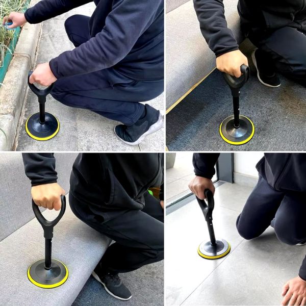 Portable Adjustable Standing Assist Aid: Elderly Mobility Tool with 5 Height Settings for Daily Living