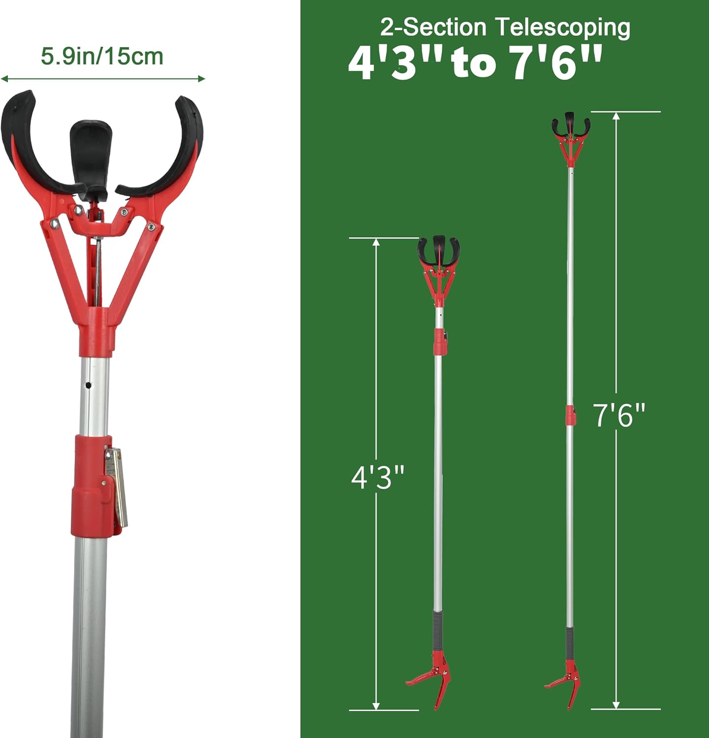 Multi-Purpose Garden Tool for Picking Apples, Mangoes, and Oranges