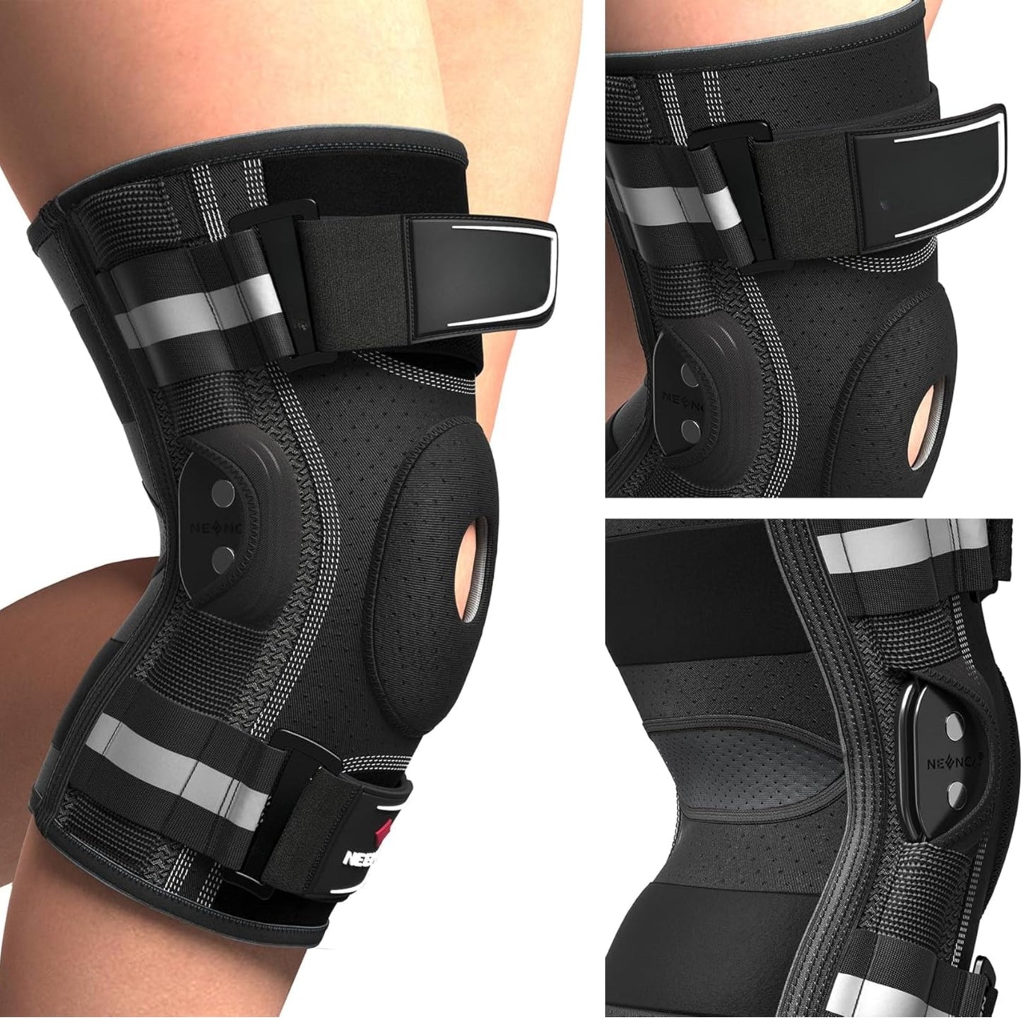Adjustable Elderly Man's Knee Brace – Gentle Support & Comfort