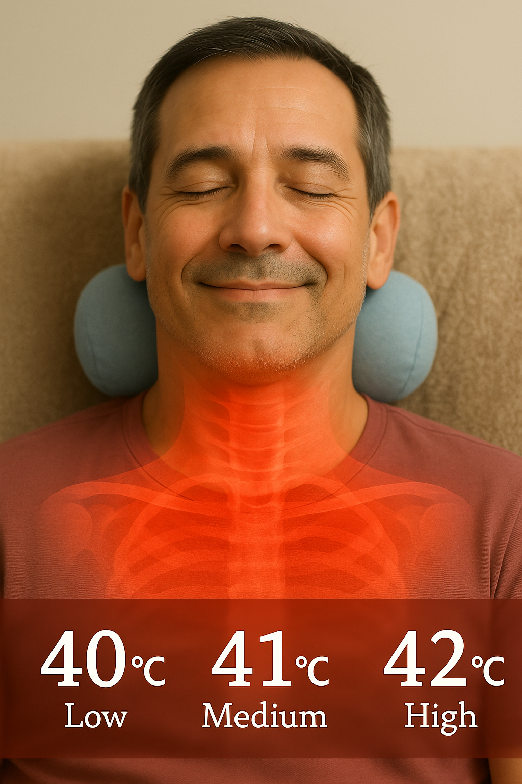 adjustable neck massager