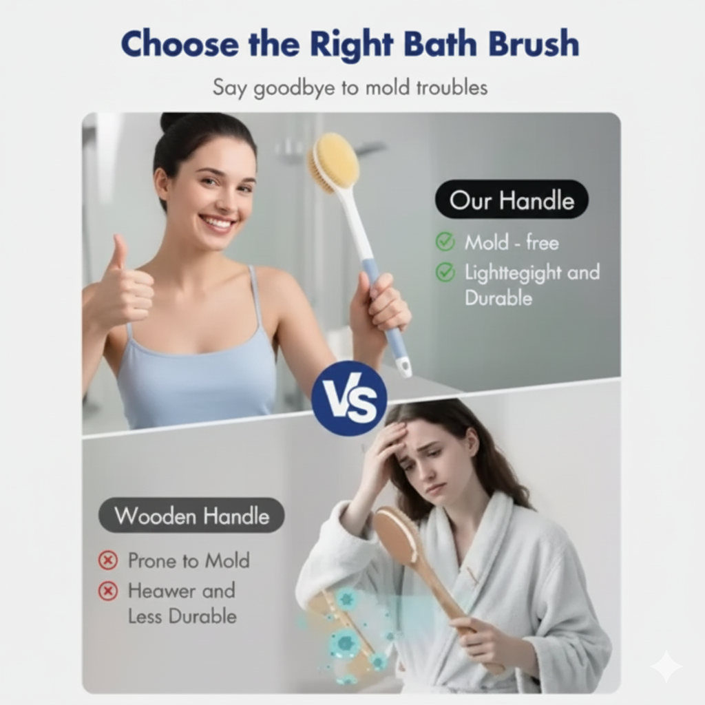 Easy Scrubber Brush for Seniors