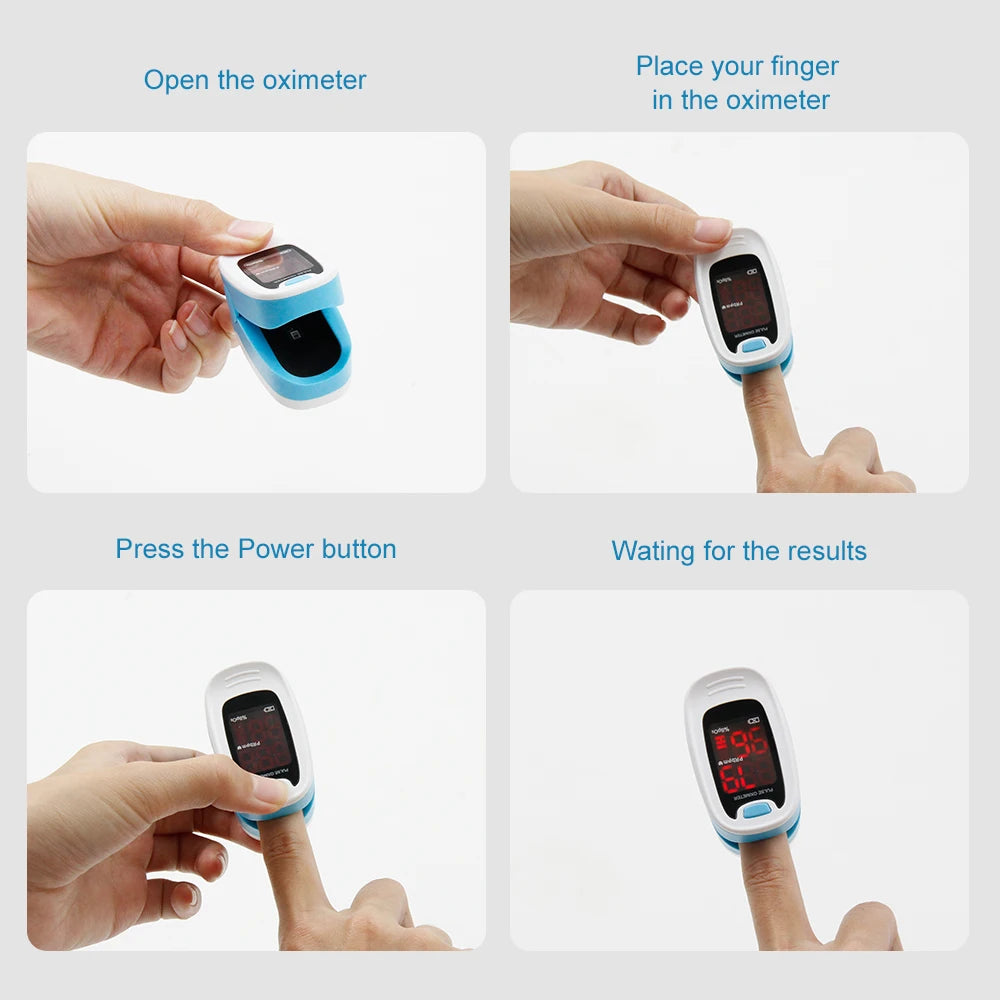 Blood oxygen level checker