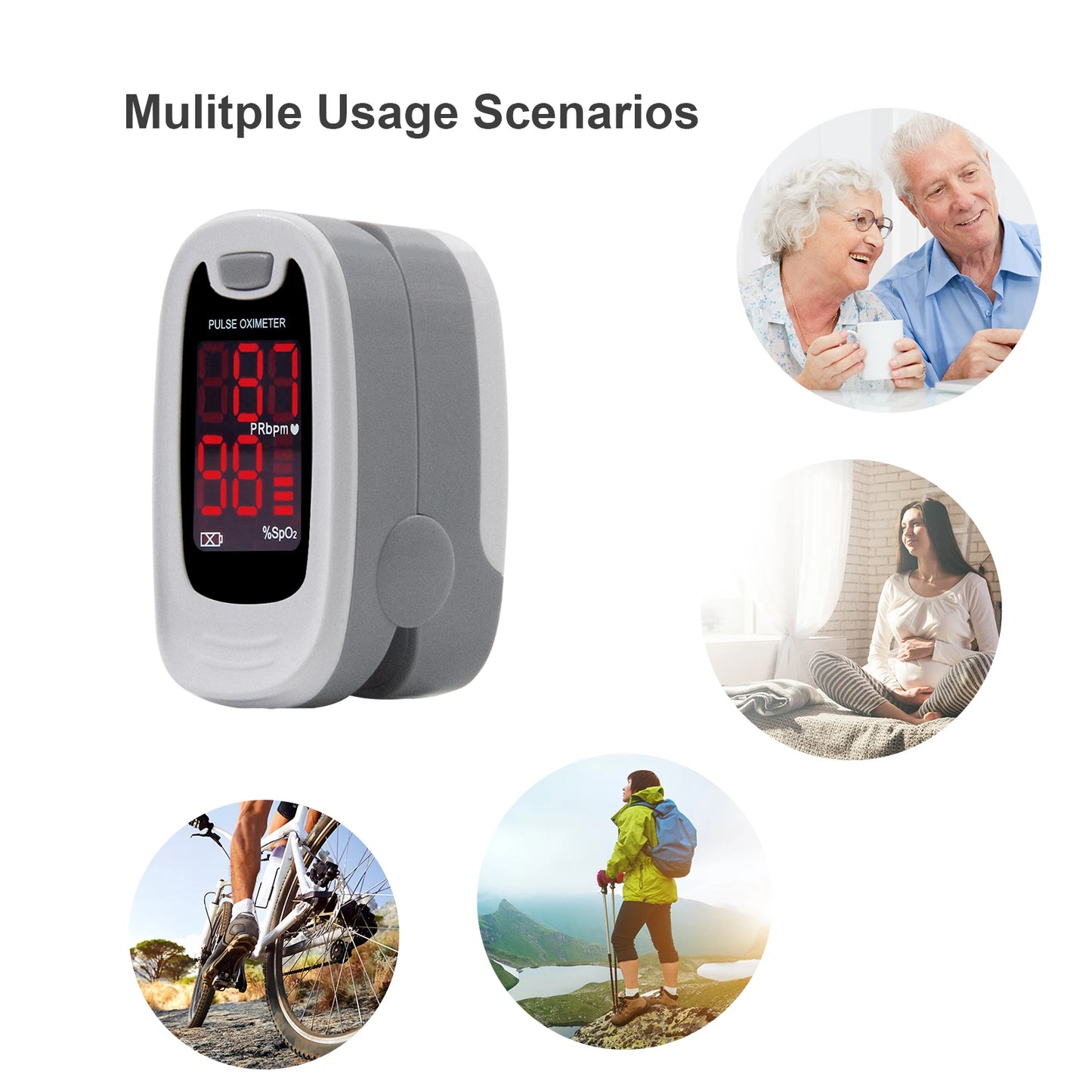 Heart rate and oxygen monitor