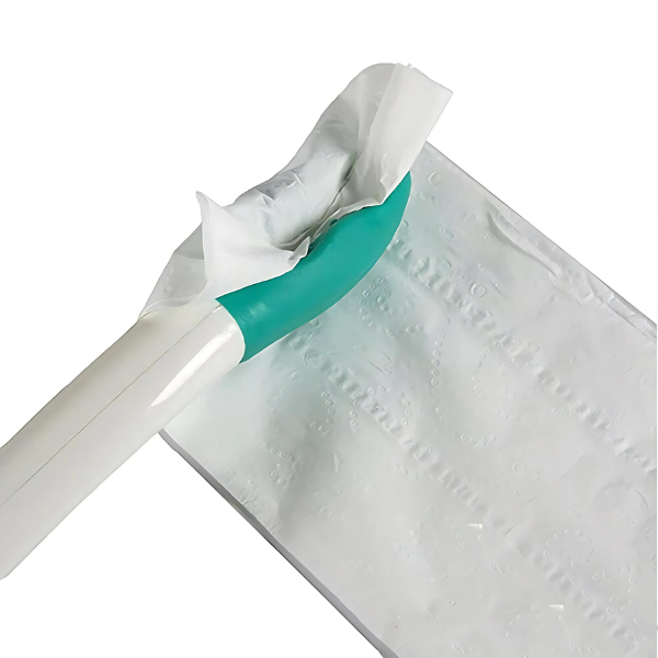 Ergonomic Long Handle Soft Silicone Bottom Wiper: Toilet Aid for Elderly, Disabled, and Overweight Individuals