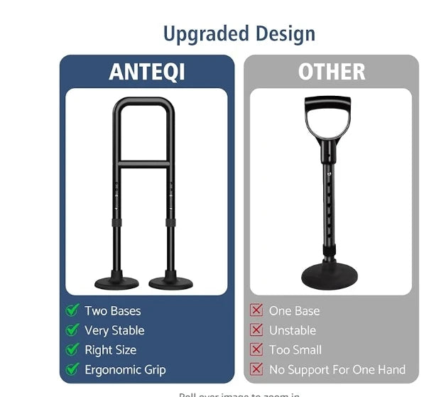 Lightweight foldable stand assist tool for indoor and outdoor use