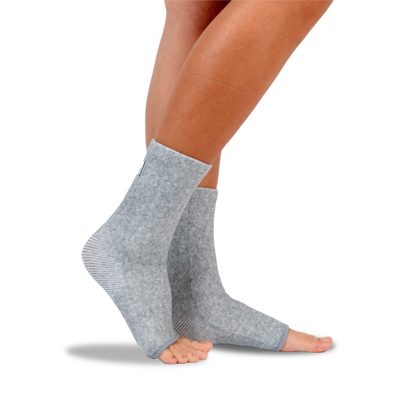 Bamboo Compression Foot Sleeves – Anti-Fatigue Bamboo Charcoal Support for Women & Men (1 Pair)