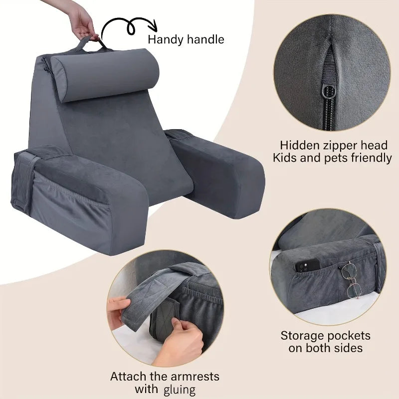 adjustable reading pillow
