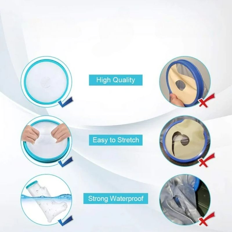 Ankle cast protector