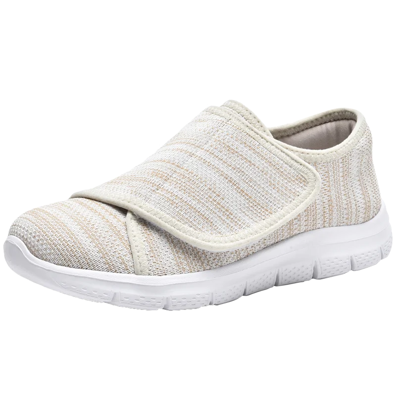 Women’s Orthopedic Wide Fit Shoes - Soft Comfortable Walking Shoes for Swollen Feet
