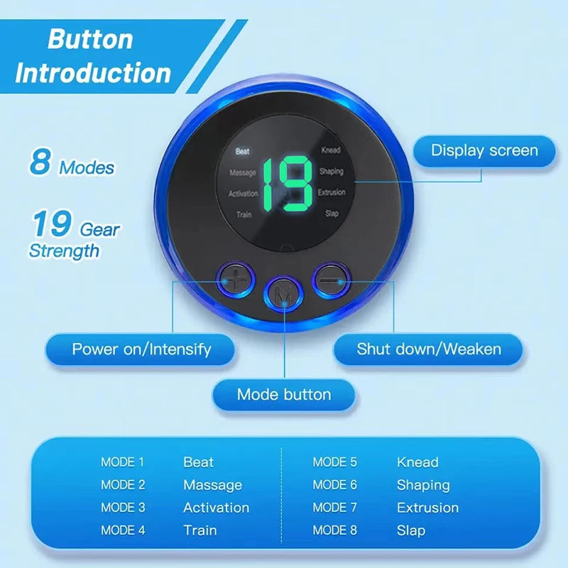 Remote control foot massager