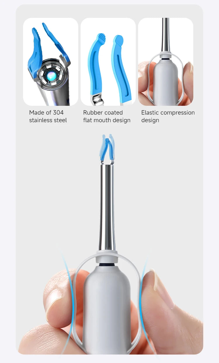 Bebird EarSight Plus R37R – Visual Ear Cleaning Tool with 10MP HD Camera (White Edition)