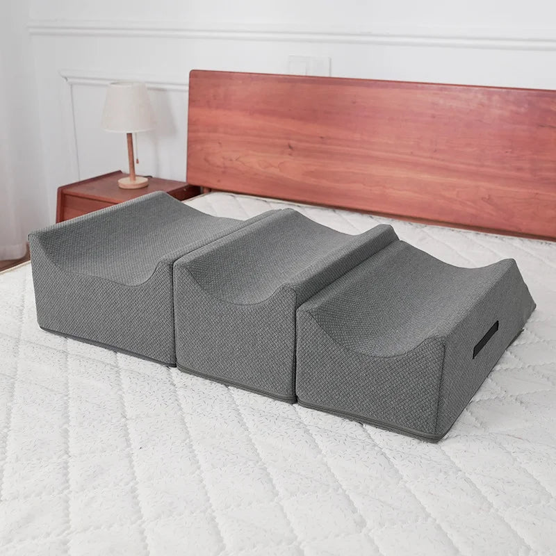Ergonomic Leg Elevation Pillow – Foam Support Cushion Massage
