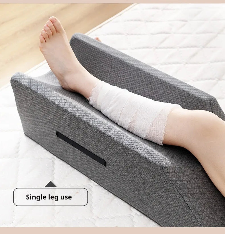 Leg Elevation Pillow – Foam Support Cushion for Pregnancy & Massage