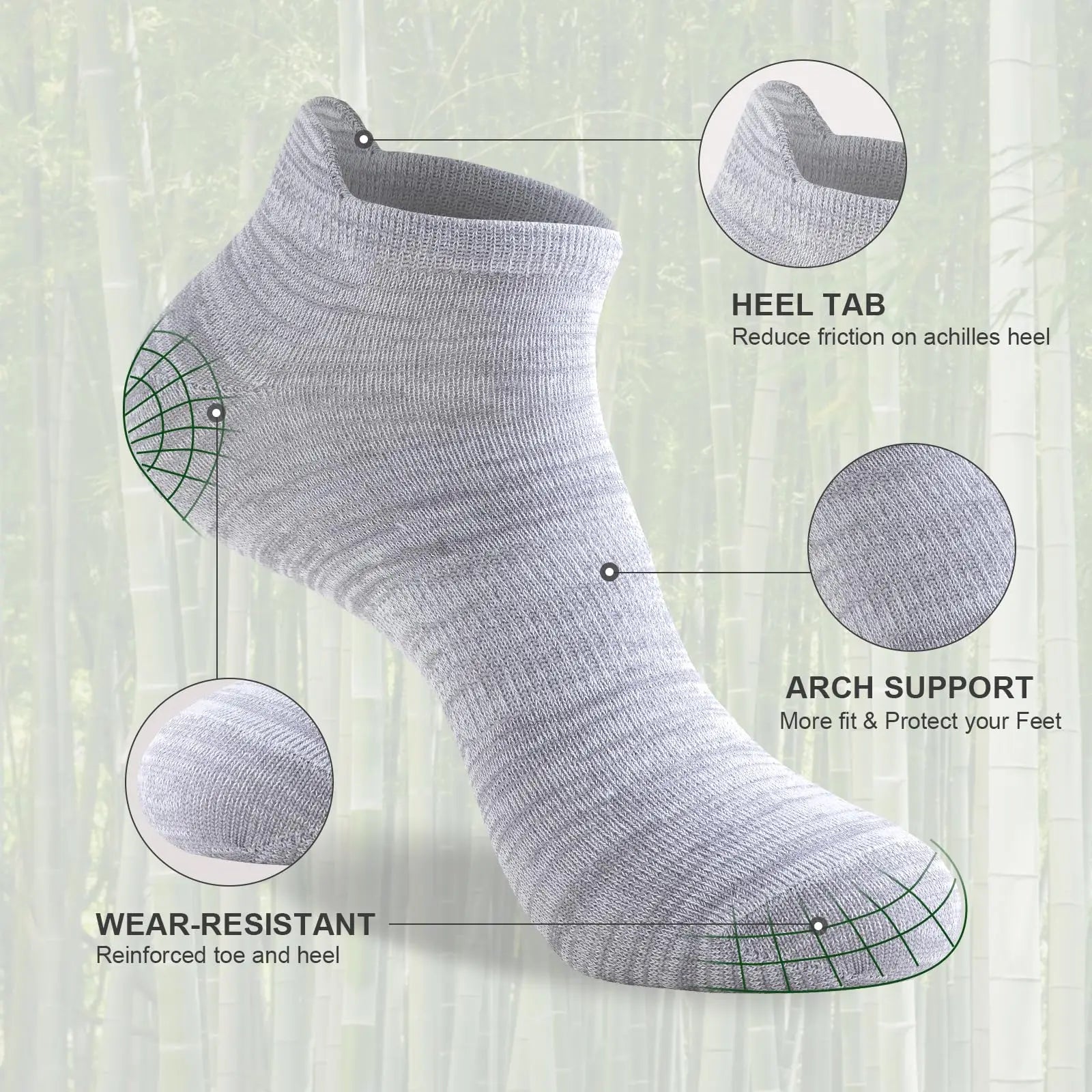 durable workout socks