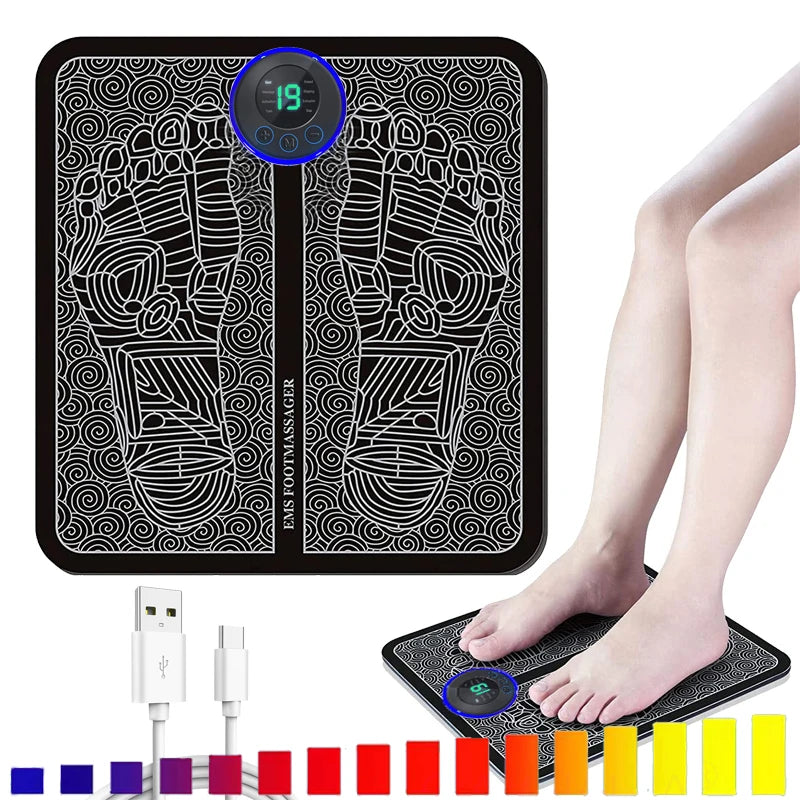Remote control foot massager