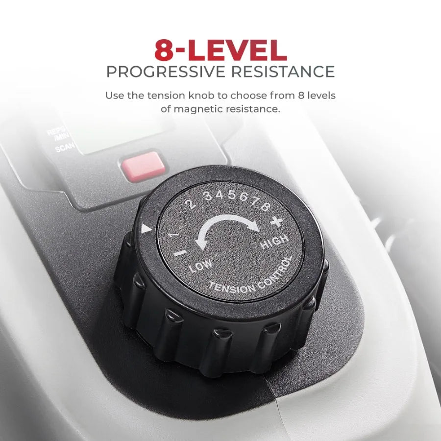 Digital Display Mini Bike for Seniors with Adjustable Resistance Levels
