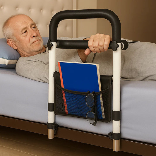 Bedside Grab Bar for Elderly – Wall-Mounted Safety Assist Rail