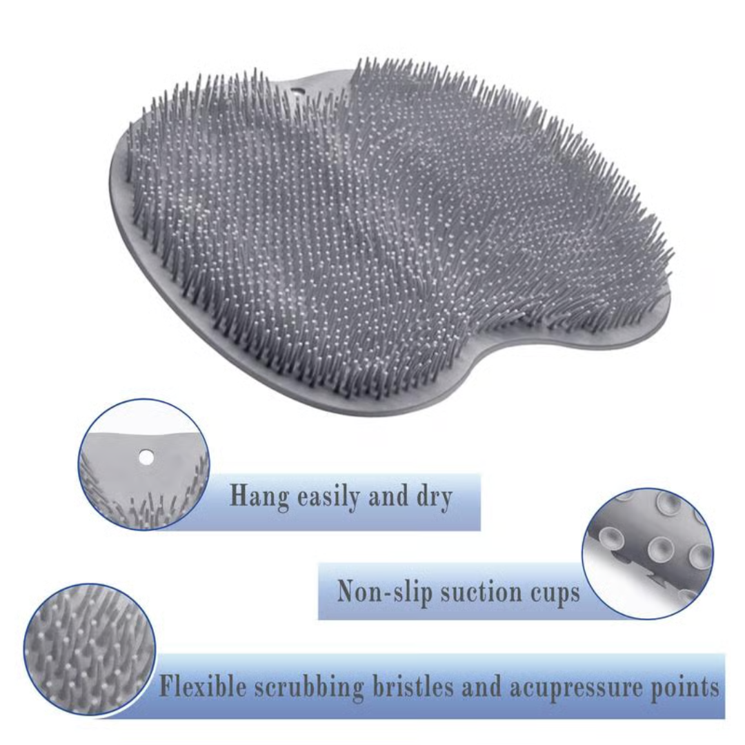 Exfoliating bath sponge