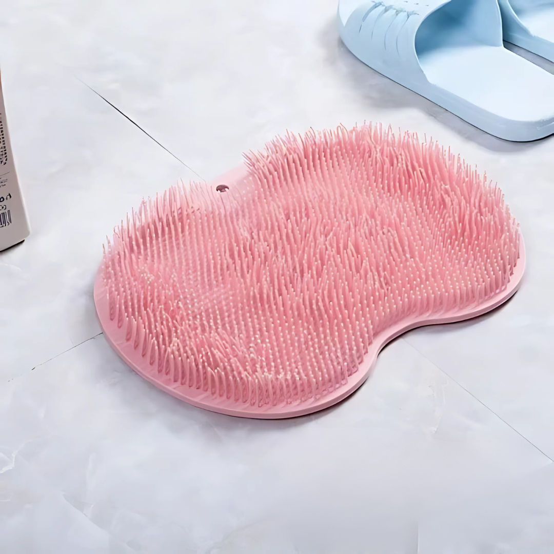 Exfoliating bath sponge
