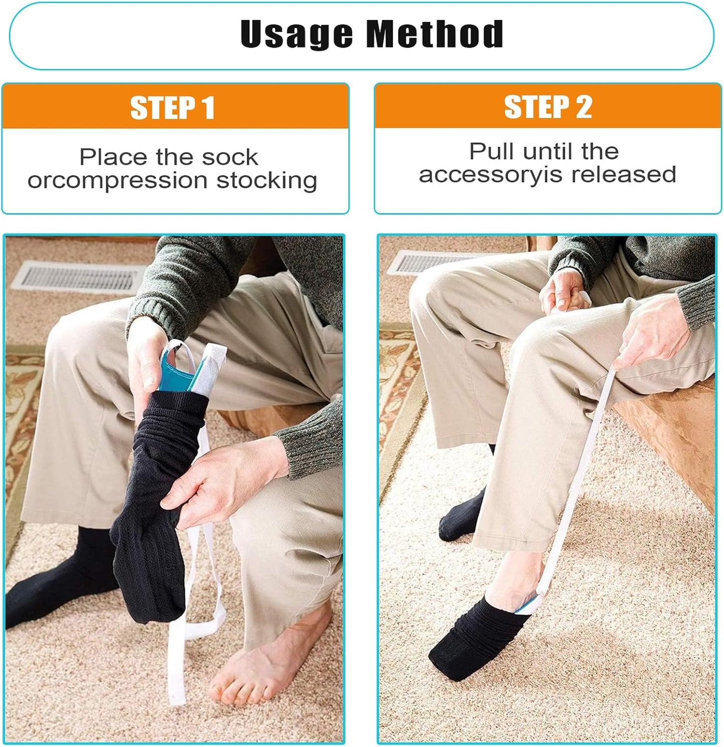Sock Aid Device for Seniors