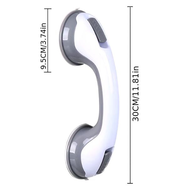 Suction cup grab bar