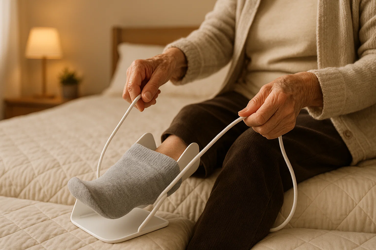 Use Socks How to Use Sock Aid Devices Without Bending: Easy Tips for Seniors ...