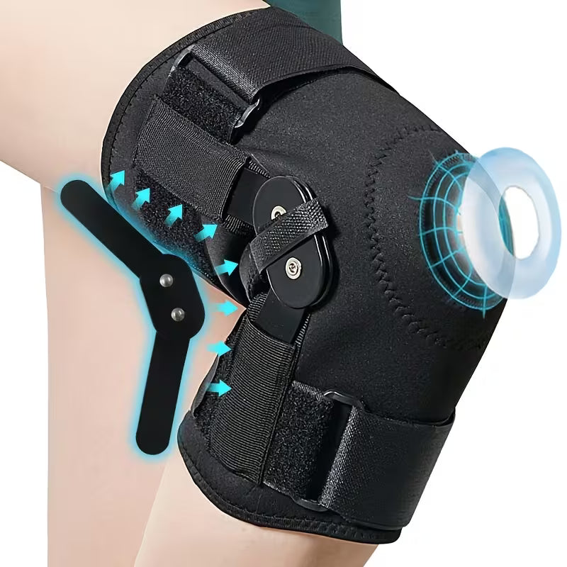 1pc Patella Knee Brace | with Side Stabilizers Adjustable Joint Support for Adults