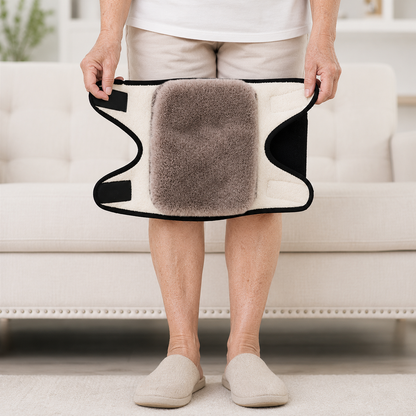 1PC Thermal Knee Warmers for Elderly | Soft Plush Knee Support for Winter