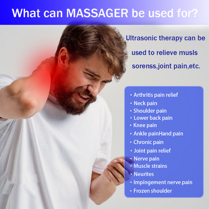 Portable Body Massage Pad – 8 Modes & 19 Levels for Relaxation