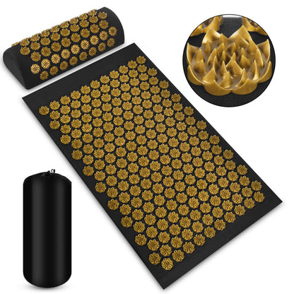 Acupressure mat for sleep improvement