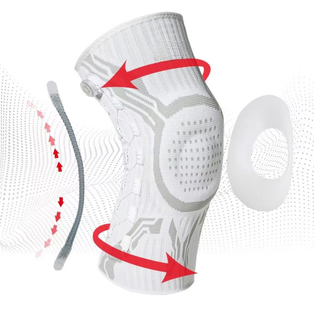Professional Knee Brace Patella Support Joint Pain Relief Meniscus Support Compression Sleeve for Running Basketball Men Women