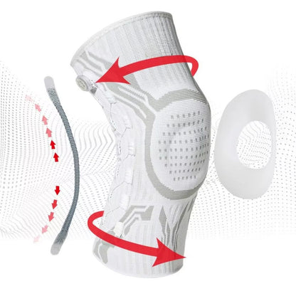 Professional Knee Brace Patella Support Joint Pain Relief Meniscus Support Compression Sleeve for Running Basketball Men Women