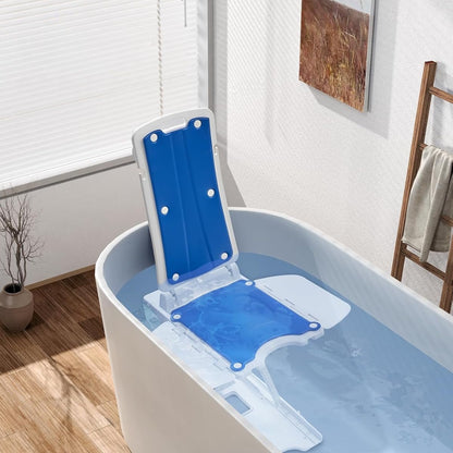 2-in-1 Electric Chair Lift for Elderly – Floor Lift & IP68 Waterproof Bath Lift for Tub