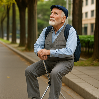 portable cane seat

