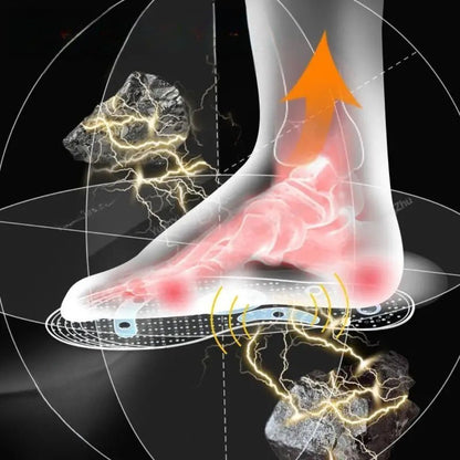 Magnetic Acupressure Insoles for Seniors - Soft Silicone Foot Support Inserts