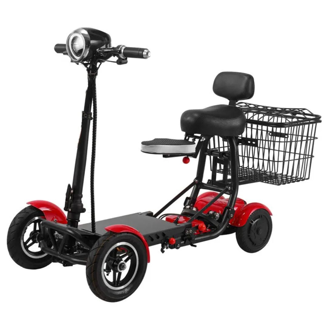 4-Wheel Foldable Electric Mobility Scooter  - for Elderly Adults
