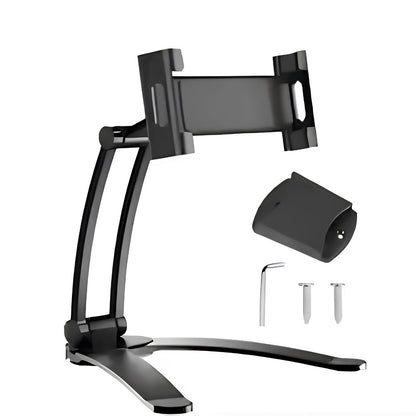 Hands-Free Tablet Stand for Seniors – Adjustable Phone & Tablet Desktop Mount