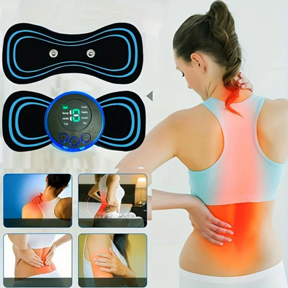 Portable Body Massage Pad – 8 Modes & 19 Levels for Relaxation