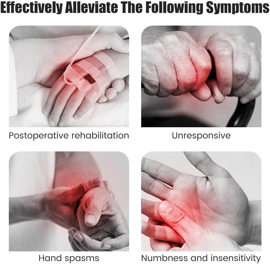 Protable Rehabilitation Robot Gloves Stroke Hemiplegia Cerebral Infarction Training Device Finger Exerciser Hand Function Recove