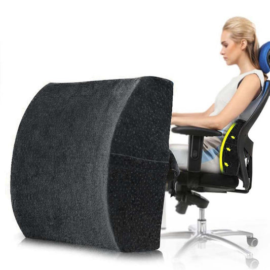 Office Memory Foam Cushion  – Lumbar Support & Comfort