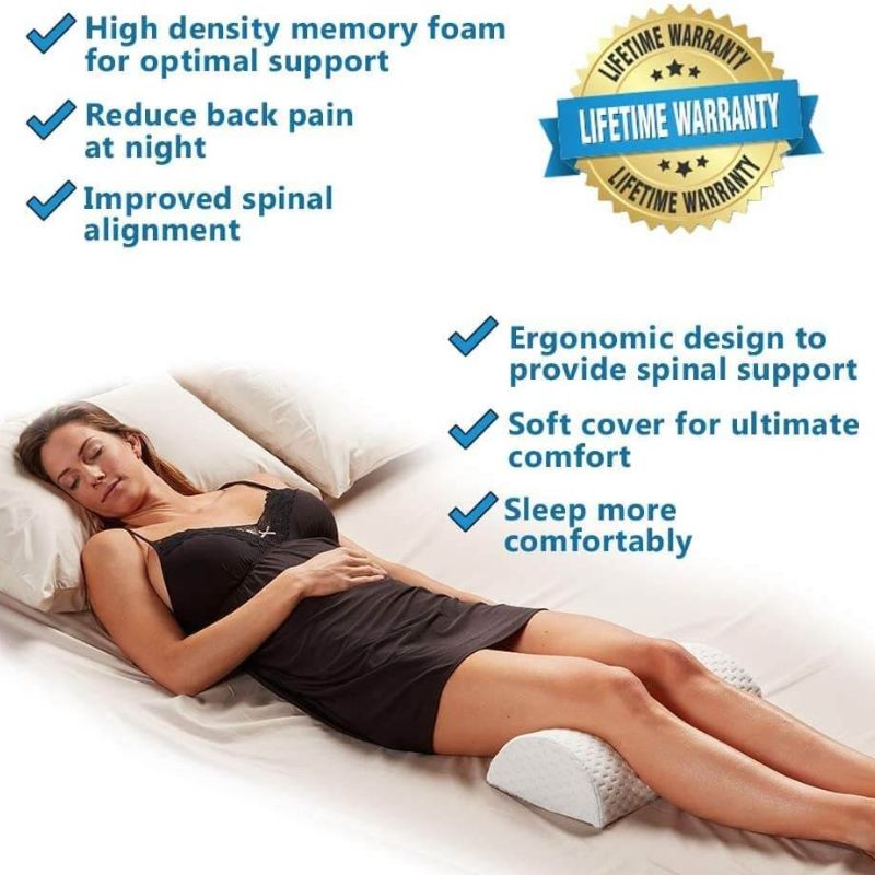 Back pain relief pillow