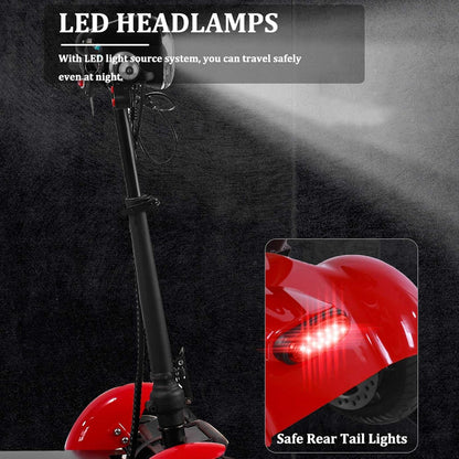 4-Wheel Foldable Electric Mobility Scooter  - for Elderly Adults