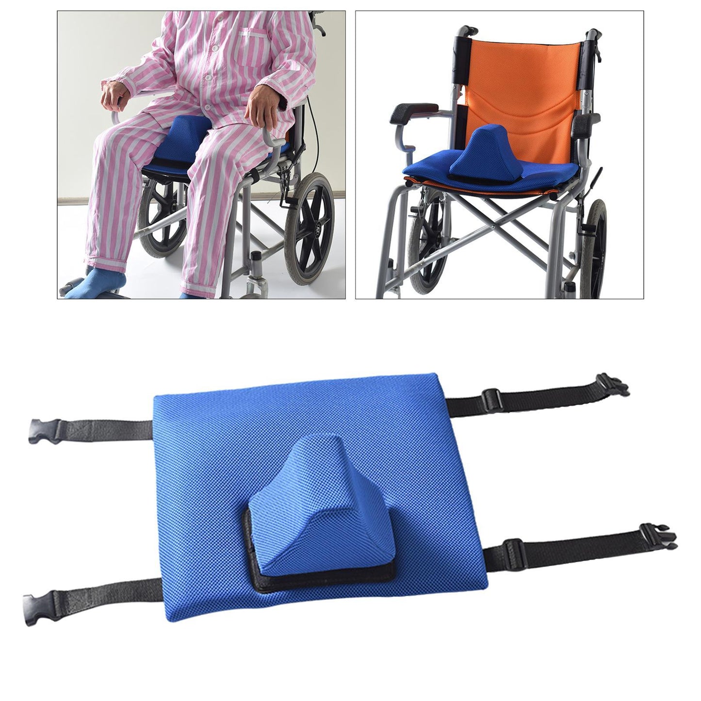 Elderly Wheelchair Cushion | Anti-Fall Positioning Pad with Hip Support