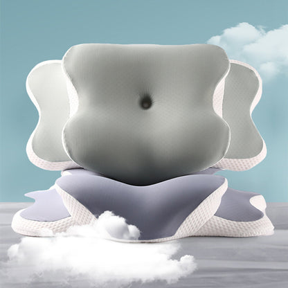 Butterfly Memory Foam Pillow – Cervical Support for Pain-Free, Deep Sleep