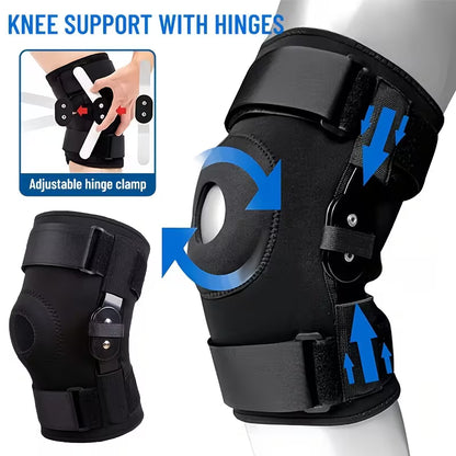 1pc Patella Knee Brace | with Side Stabilizers Adjustable Joint Support for Adults