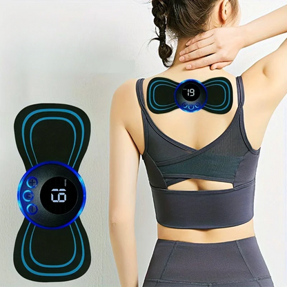 Portable Body Massage Pad – 8 Modes & 19 Levels for Relaxation